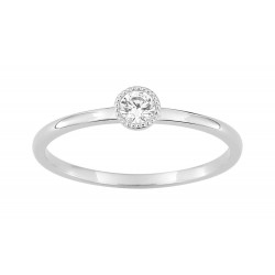 Bague or 750/1000 et oxyde...