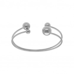 Bracelet acier rigide 2...