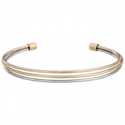 Bracelet acier jaune et...