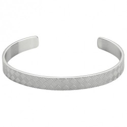Bracelet acier jonc ouvert...