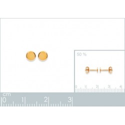 Boucles d'oreilles puces...