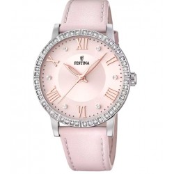 Montre dame sur cuir...