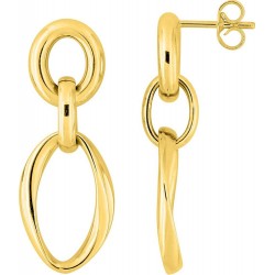 Boucles d'oreilles or...