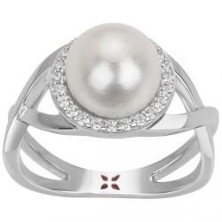 Bague argent 925/1000 et...