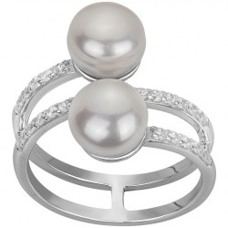 Bague argent 925/1000 et...