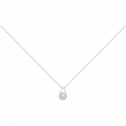 Collier argent 925/1000 et...