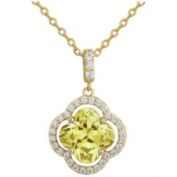 Collier plaqué or "Griffe...