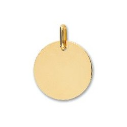 Médaille or750/1000 ronde à...
