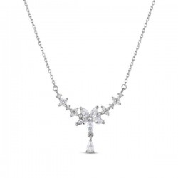 Collier argent 925/1000...