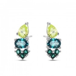 Boucles d'oreilles argent...