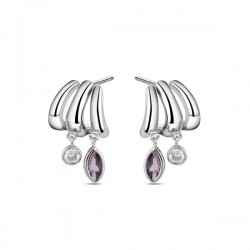 Boucles d'oreilles argent...