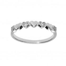 Bague argent 925/1000 et...