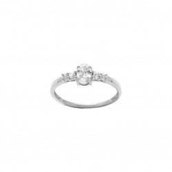 Bague argent 925/1000 et...