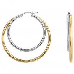 Boucles d'oreilles acier...