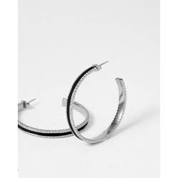 Boucles d'oreilles acier...