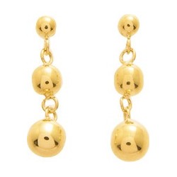 Boucles d'oreilles or...