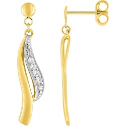Boucles d'oreilles or...