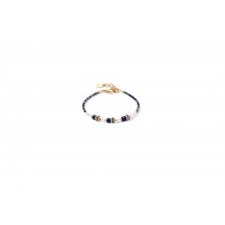 Bracelet acier PVD Coeur de...