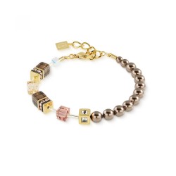 Bracelet acier PVD Coeur de...