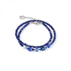 Bracelet acier double rang...