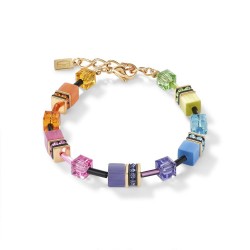 Bracelet acier PVD GeoCube...