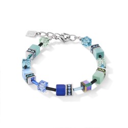 Bracelet acier PVD GeoCube...