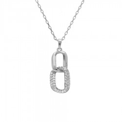 Collier argent 925/1000...