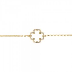 Bracelet acier PVD FLEUR...
