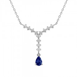 Collier argent 925/1000...