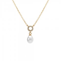 Collier argent 925/1000 et...