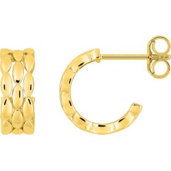 Boucles d'oreilles or...