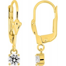 Boucles d'oreilles or...