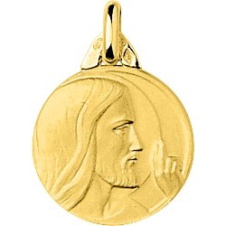 Médaille or7500/1000 Christ...