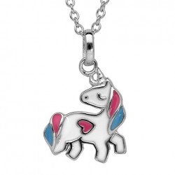 Collier argent 925/1000 et...