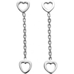 Boucles d'oreilles argent...