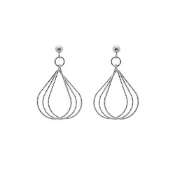 Boucles d'oreilles argent...