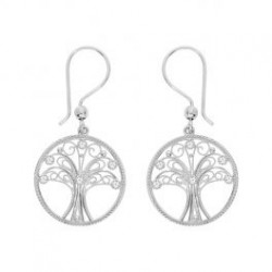 Boucles d'oreilles argent...