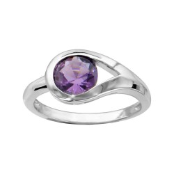 Bague argent 925/1000 et...